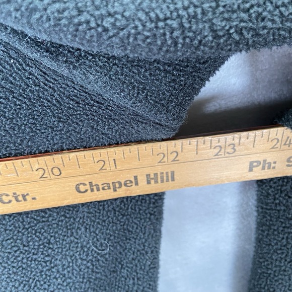 Polo Ralph Lauren Jacket men's Large Fleece Full Zip Packable Hood Bomber Black - Picture 14 of 16